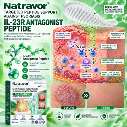 🔥 Only 10 left! Get 30% OFF your second purchase! Natravor® helps reduce visible scaling, redness, dryness & itching while supporting psoriasis-prone skin. Limited stock — don’t miss out! 💚