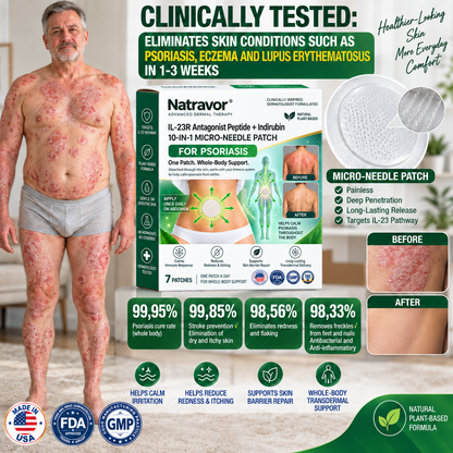 🔥 Only 10 left! Get 30% OFF your second purchase! Natravor® helps reduce visible scaling, redness, dryness & itching while supporting psoriasis-prone skin. Limited stock — don’t miss out! 💚