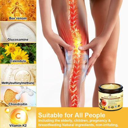 🐝Natravor® 𝐁𝐞𝐞-𝐕𝐞𝐧𝐨𝐦 𝐏𝐚𝐢𝐧-𝐑𝐞𝐥𝐢𝐞𝐟 𝐁𝐨𝐧𝐞 𝐇𝐞𝐚𝐥𝐢𝐧𝐠 𝐂𝐫𝐞𝐚𝐦(𝐒𝐩𝐞𝐜𝐢𝐚𝐥𝐥𝐲 𝐟𝐨𝐫 𝐨𝐥𝐝𝐞𝐫 𝐚𝐝𝐮𝐥𝐭𝐬 & 𝐀𝐀𝐎𝐒 𝐫𝐞𝐜𝐨𝐦𝐦𝐞𝐧𝐝𝐬)