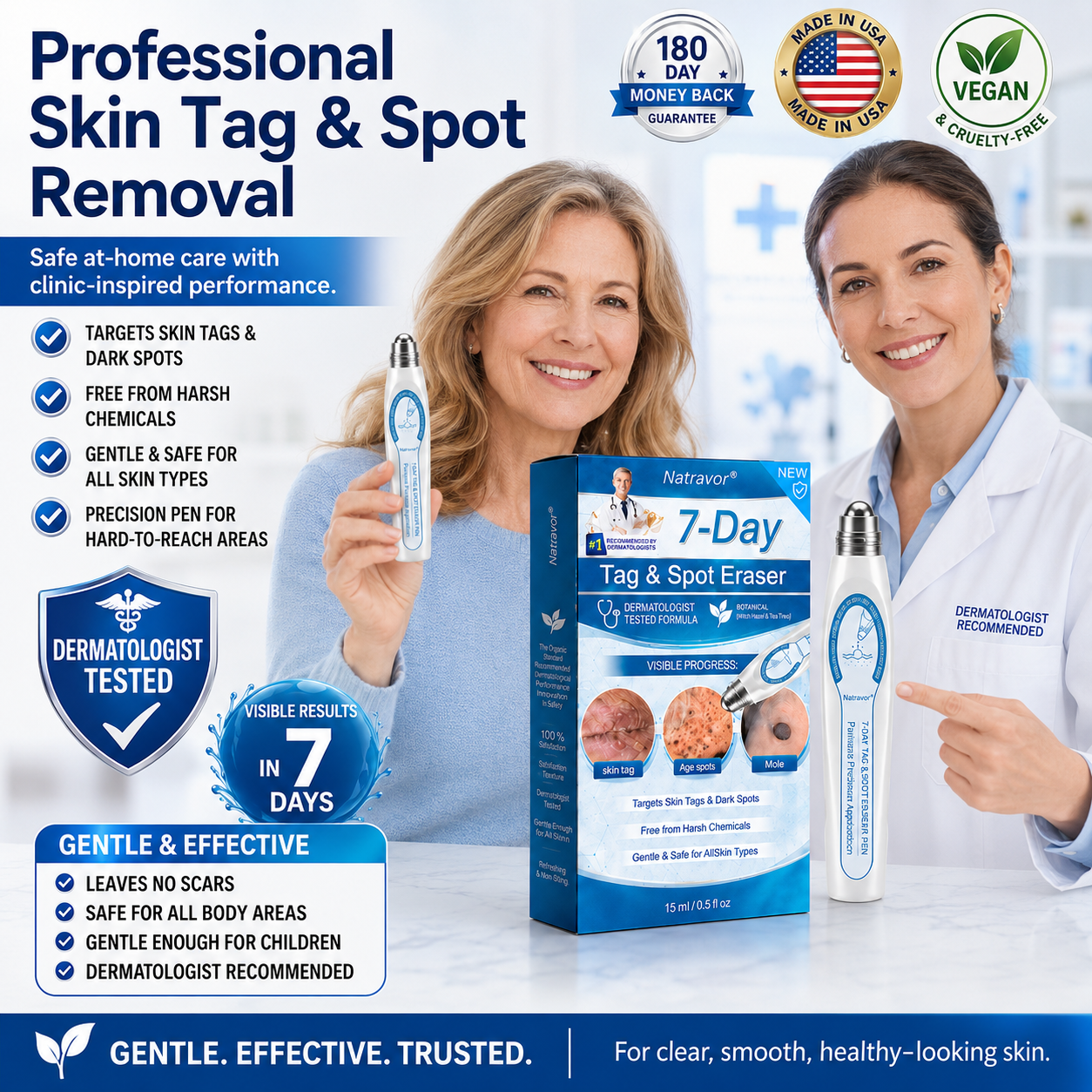 𝐎𝐟𝐟𝐢𝐜𝐢𝐚𝐥 𝐁𝐫𝐚𝐧𝐝 𝐒𝐭𝐨𝐫𝐞 |✅🎉Natravor® 7-𝐷𝑎𝑦 𝗧𝐚𝐠 & 𝗦𝗽𝐨𝐭 𝐄𝐫𝒂𝒔𝒆𝒓(Zero Pain, Zero 𝐒𝐜𝐚𝒓𝒔 Rollerball)