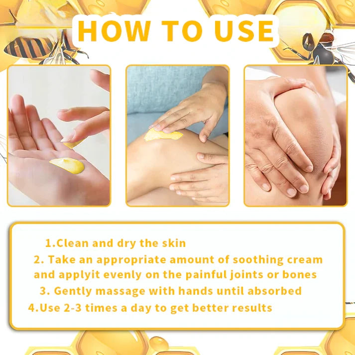 🐝Natravor® 𝐁𝐞𝐞-𝐕𝐞𝐧𝐨𝐦 𝐏𝐚𝐢𝐧-𝐑𝐞𝐥𝐢𝐞𝐟 𝐁𝐨𝐧𝐞 𝐇𝐞𝐚𝐥𝐢𝐧𝐠 𝐂𝐫𝐞𝐚𝐦(𝐒𝐩𝐞𝐜𝐢𝐚𝐥𝐥𝐲 𝐟𝐨𝐫 𝐨𝐥𝐝𝐞𝐫 𝐚𝐝𝐮𝐥𝐭𝐬 & 𝐀𝐀𝐎𝐒 𝐫𝐞𝐜𝐨𝐦𝐦𝐞𝐧𝐝𝐬)