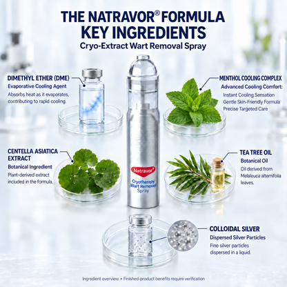 Zero Pain💎Natravor® Cryotherapy Wart Remover Spray（Botanical Extracts · Advanced Cryotherapy Technology · Targeted Care for Warts & Skin Bumps）
