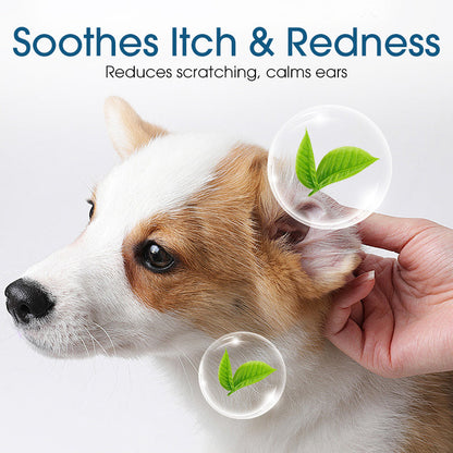 🐶🐱 Ear cleaner, Relieves itching in dogs & cats